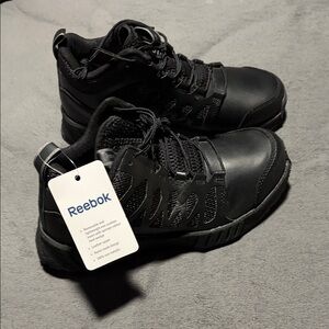 Reebok Black High-Top Sneakers